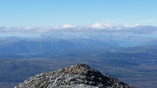 Utsiktsbilde mot De syv søstre.