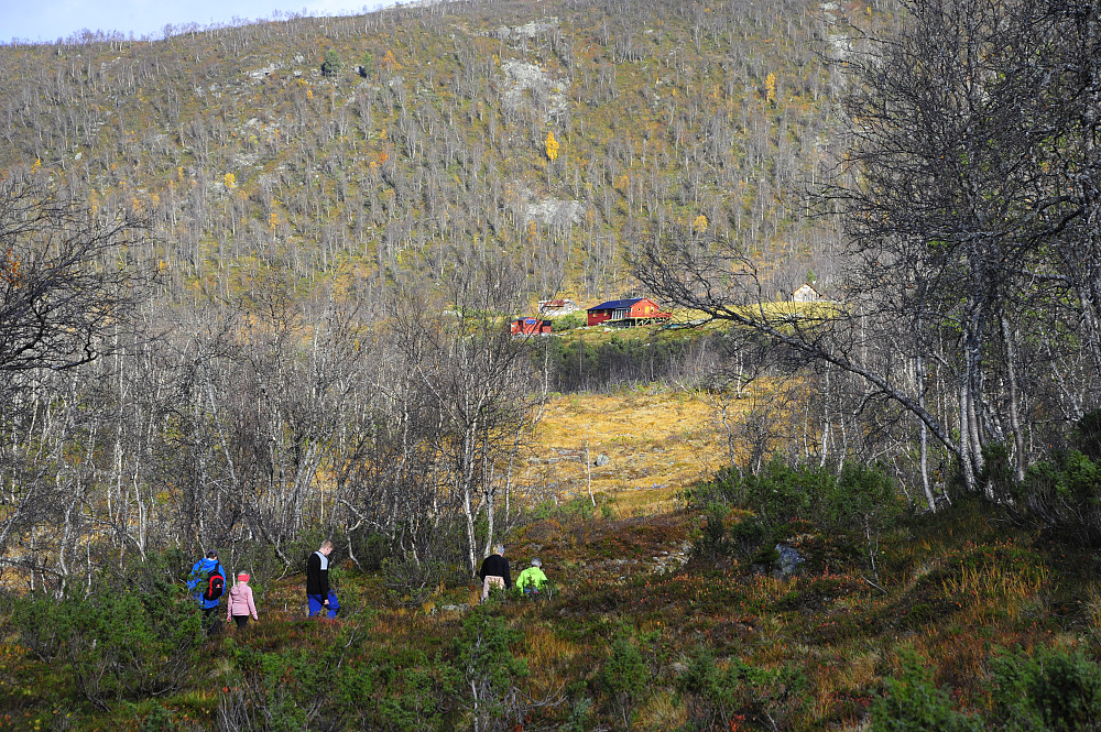 Nystølen i sikte.