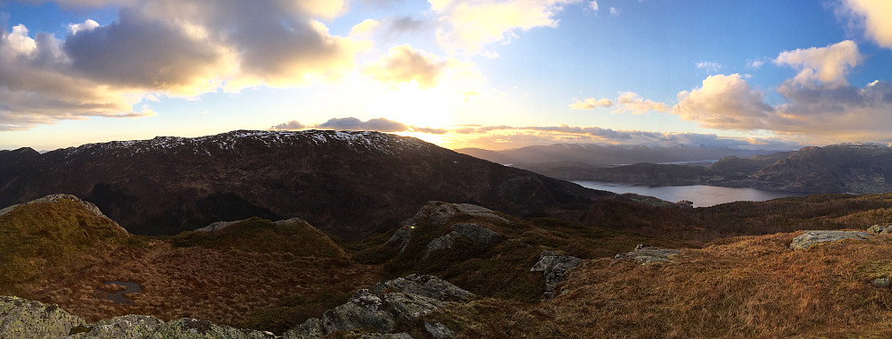 Fusafjellet og Bjørnafjorden