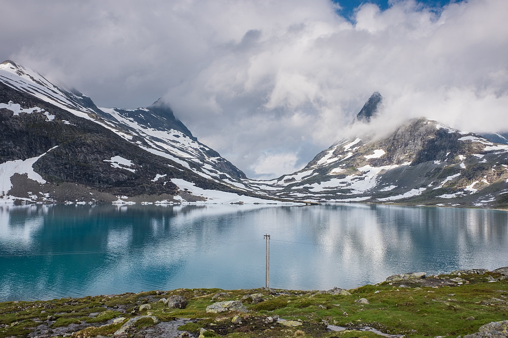 Skiftende skydekke over Morka-Koldedalen