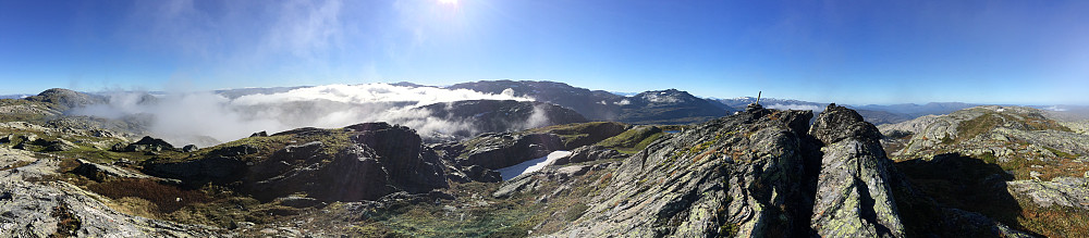 Utsikt fra Gråhorgi