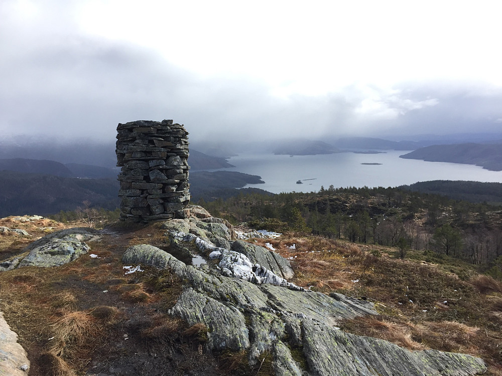 Utsikt fra Håvarden på Kvamsfjellet