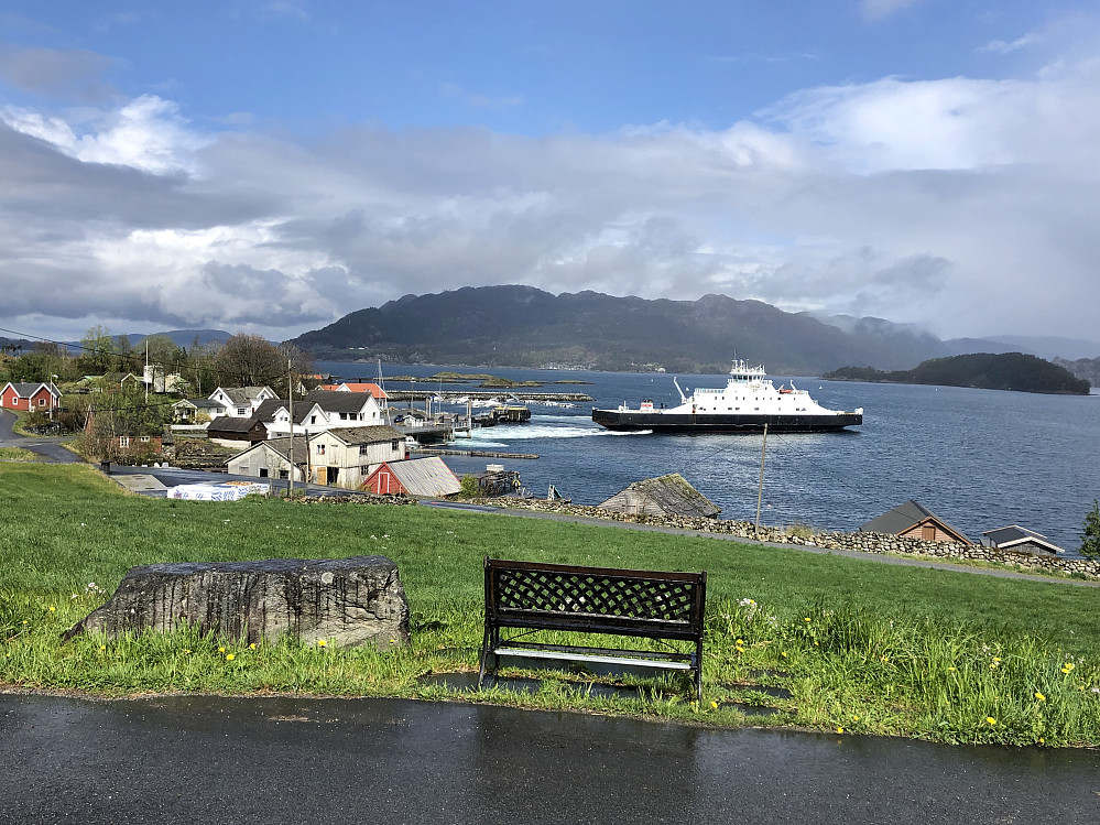 Fergekaien på Nordhuglo