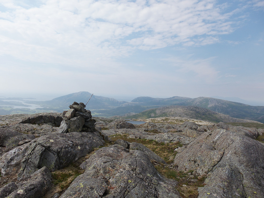 På toppen av Grøndalsfjellet