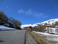 Start fra Fjellhaugen Skisenter, ca 500 moh.