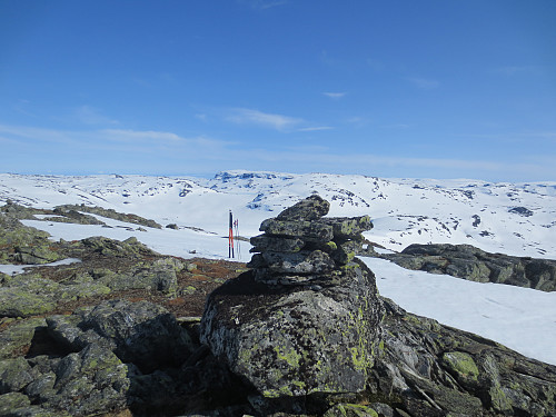 Toppen av Middalsrusta, 1585 moh.