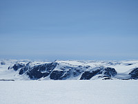 Nupsegga (1646 moh) sett fra toppen.
