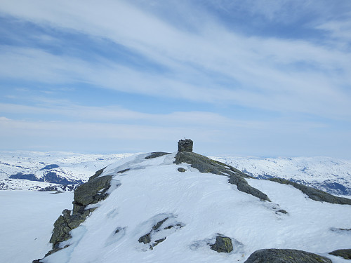 Toppen av Kvitanosi, 1433 moh