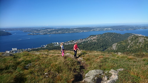 Flott dag på byfjellene.