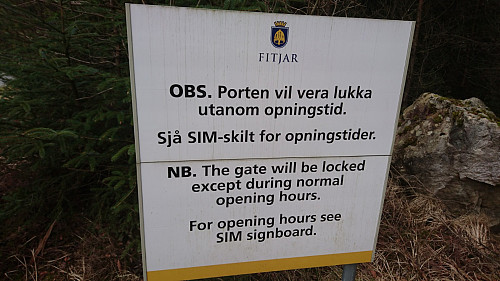 Hit, men men ikke lenger (utenom åpningstiden