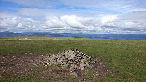Toppen av Carn na Caim, 941 moh.