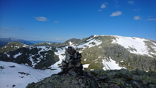 Toppen av Blåhatten, 1318 moh.