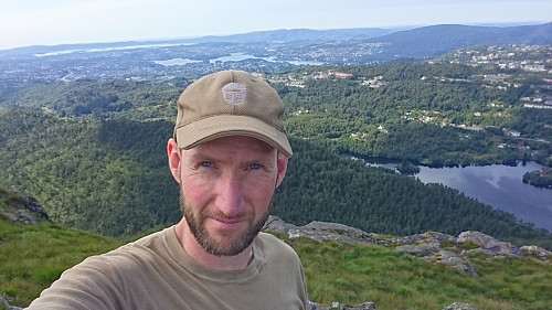 Utsikt fra Flåfjellet.