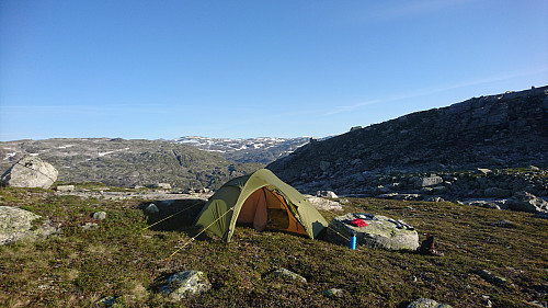 Camp på 1220 moh.