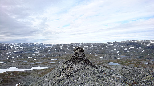 Toppen av Såta, 1460 moh.