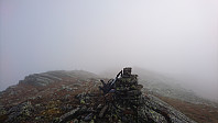 Toppen av Storarusti, 1480 moh. 