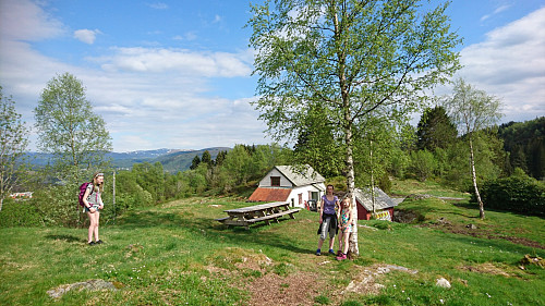 Flott plass for utemiddag.