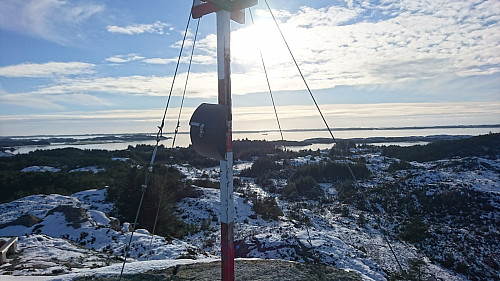 Flott utsikt fra kun 90 moh.