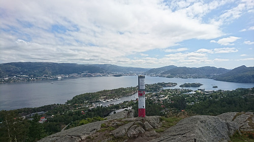 Utsikt fra Storavarden.