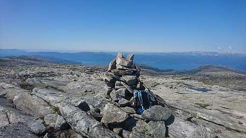 Toppen av Grønhaug, 1190 moh.