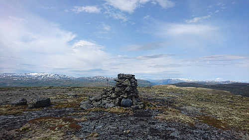 Toppen av Haraldshaugane, 1363 moh.