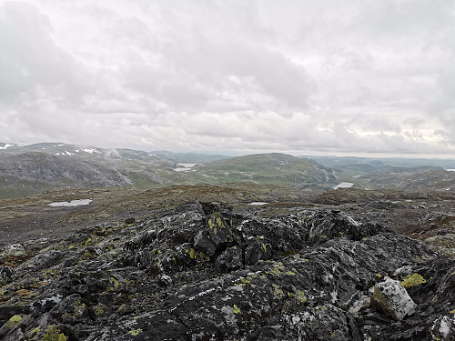 Toppen av Brokafossnuten, 1549 moh.