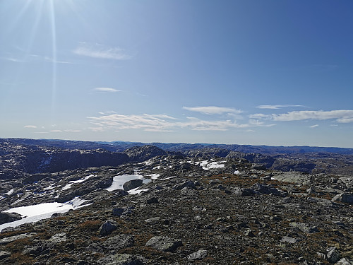 Den flate toppen av Sundagsnova, 1234 moh.