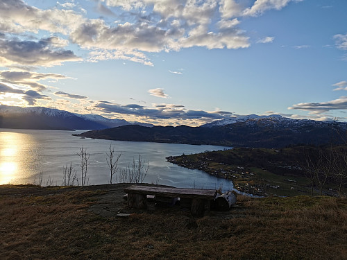 Utsikt fra Seberg.