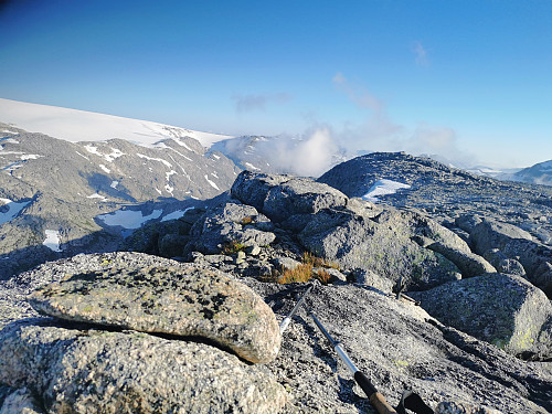 Toppen av Kråkenibba, 1348 moh. 