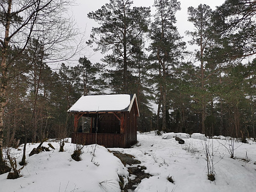 Toppen av Kaldestadåsen, 271 moh.