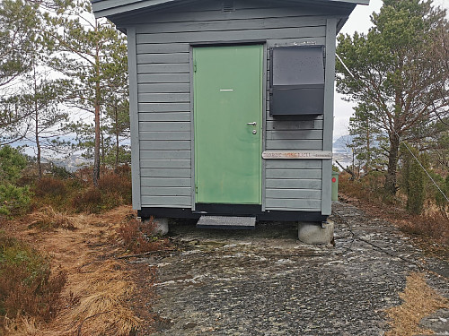 Toppen av Vikefjell, 199 moh.