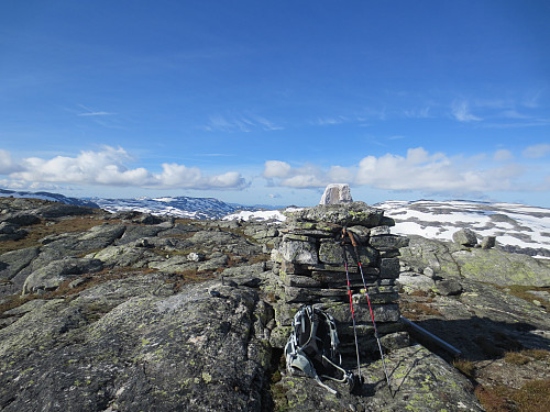 Toppen av Knoda, 1542 moh.