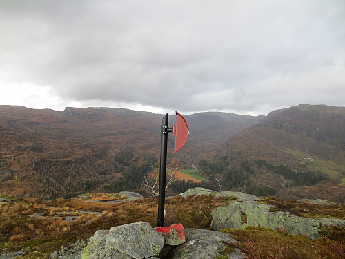 Toppen av Kulten, 639 moh. 