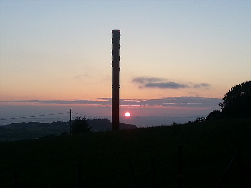 Fin solnedgang fra Signalhaugen!