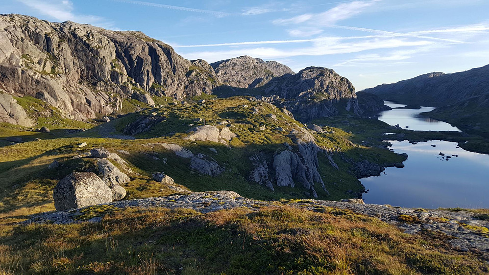 Spennende terreng øst for Langavatnet!