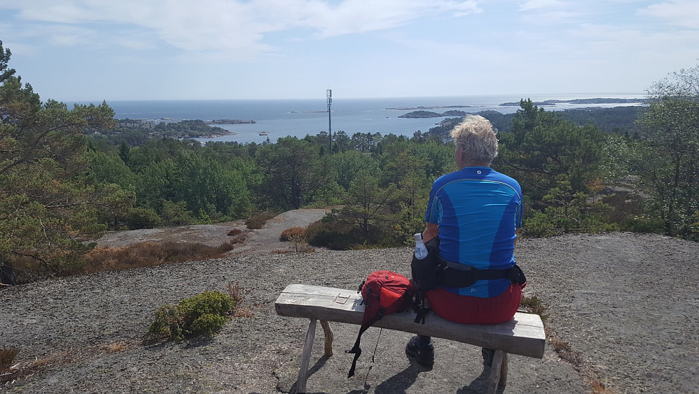Utsikt fra Sundsdalsheia