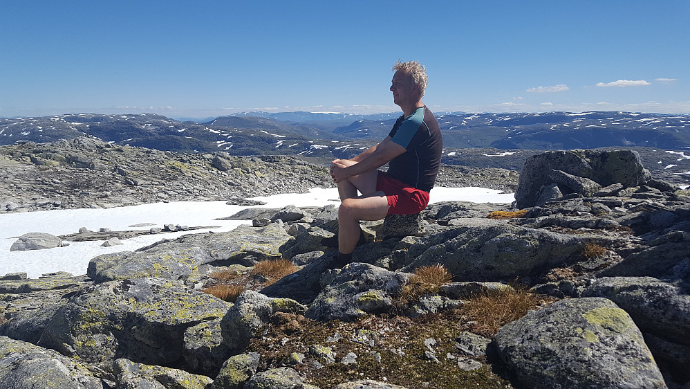 Utsikt mot Fresvikbreen fra Runderabben