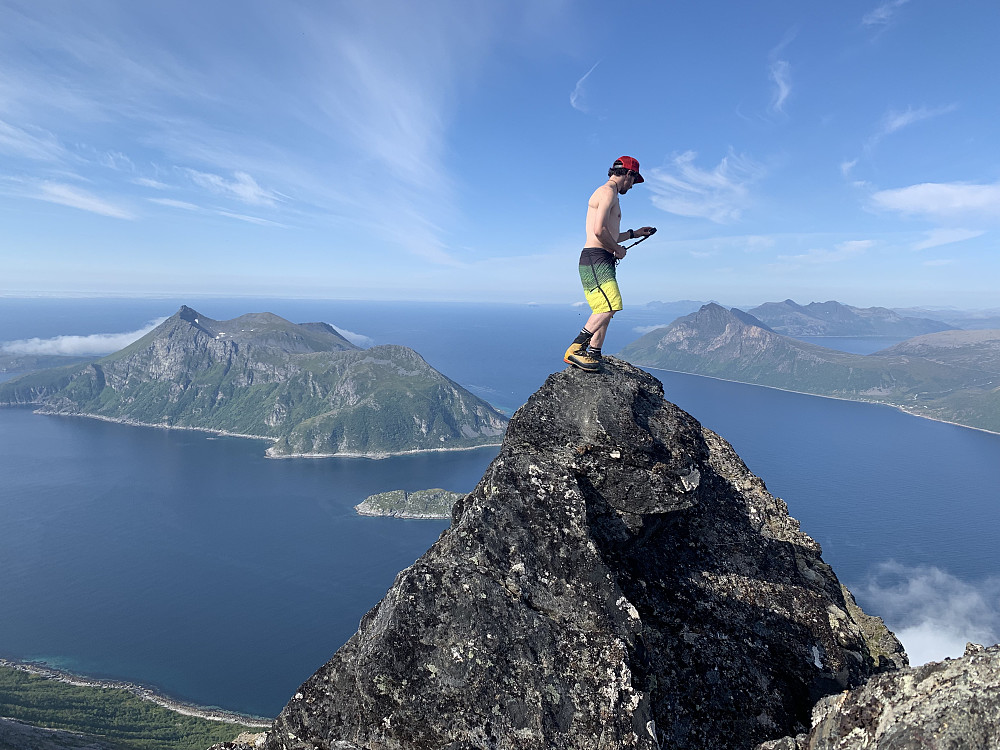 Null høydeskrekk fra Alex!