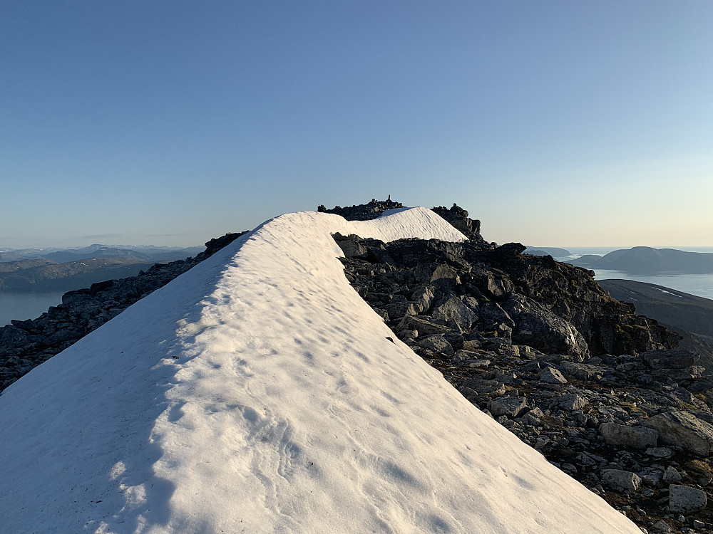 The top ridge