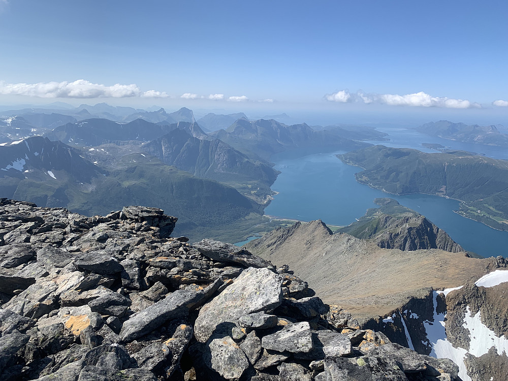 North from the summit :) 
