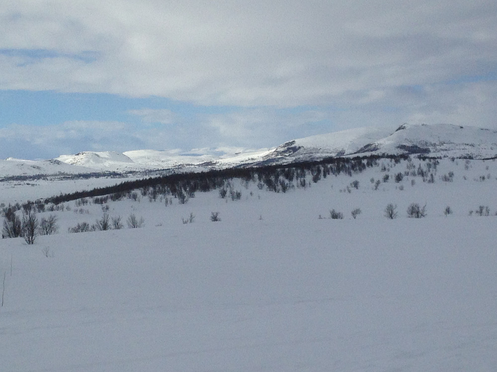 Utsikt fra Leppe mot Nordbukampen
