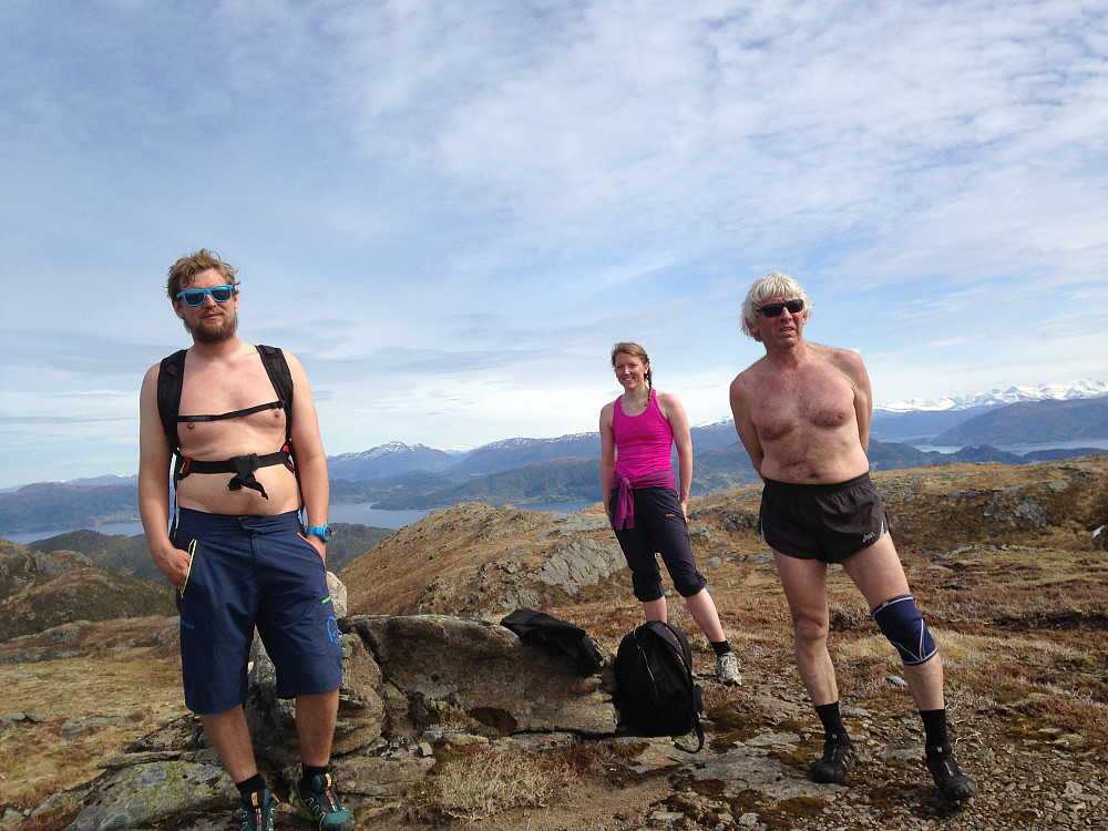 Hans Thorvald, Kristine og Per Ole på Lågfjellet