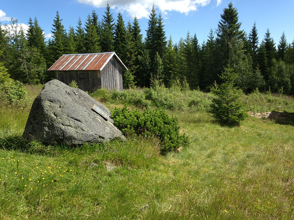 Bjønnhaugen med minnesmerke