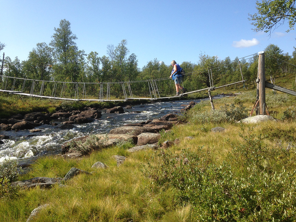 Hengebro over Fjelldokka