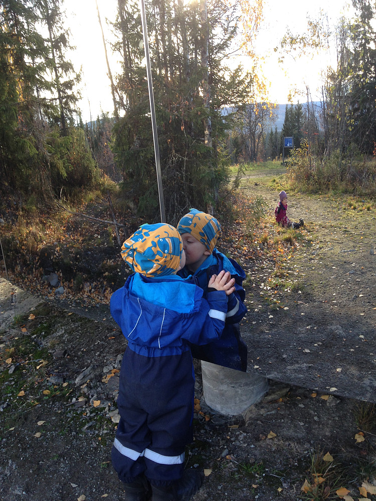 Spennende speilvegg på Bergstoppen
