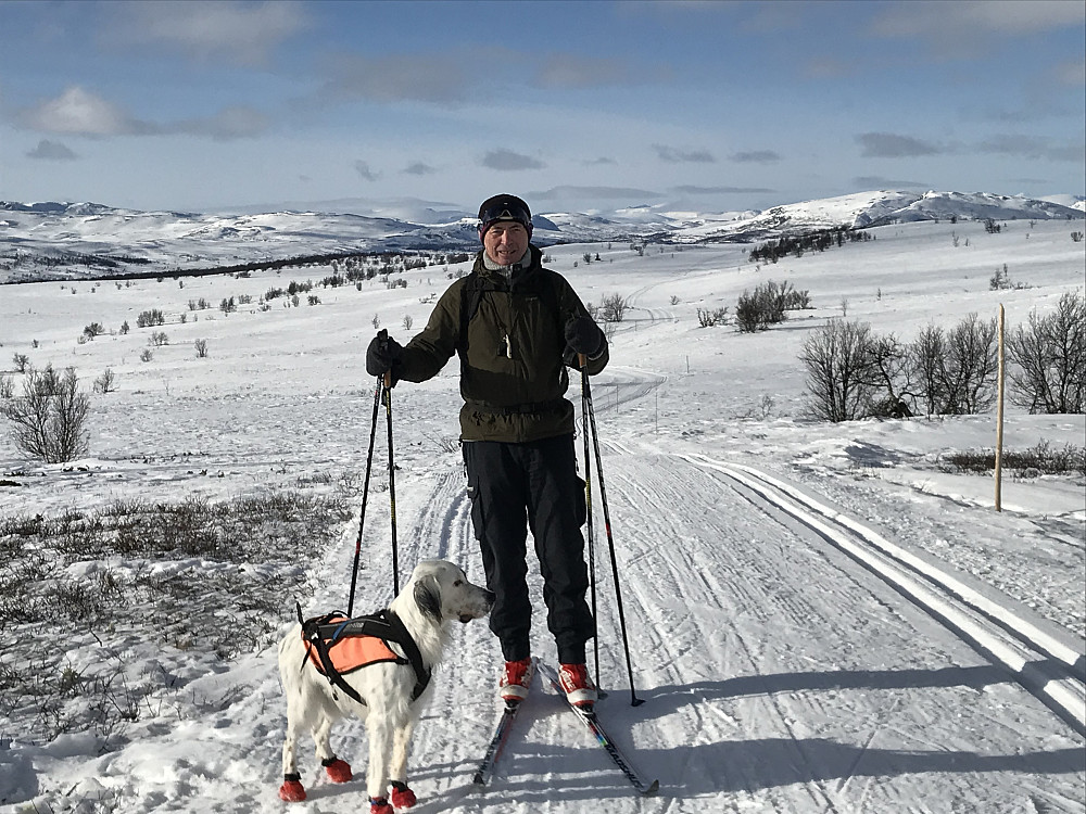 Laurits og Trym på tur tilbake
