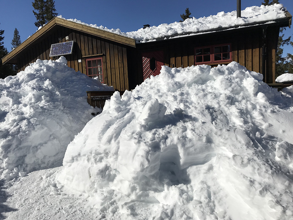 Litt snø i år også
