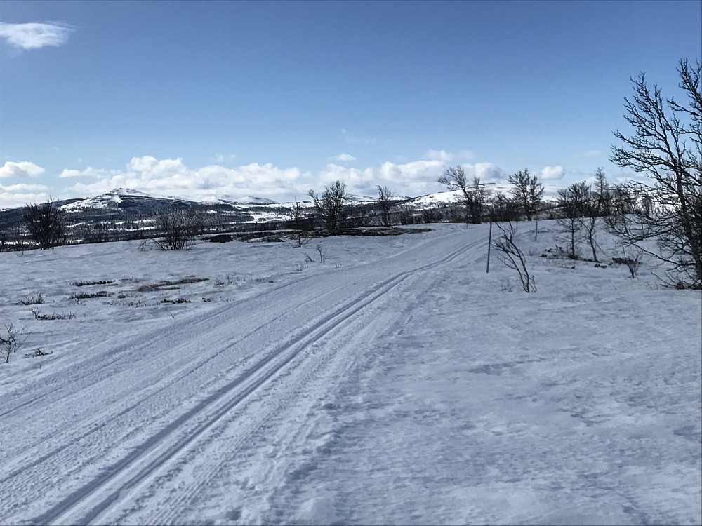 Fra Vetafjellet rundt løypa