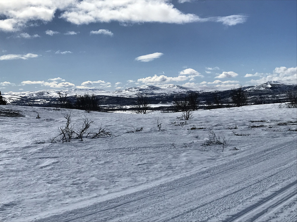 Fra Vetafjellet rundt