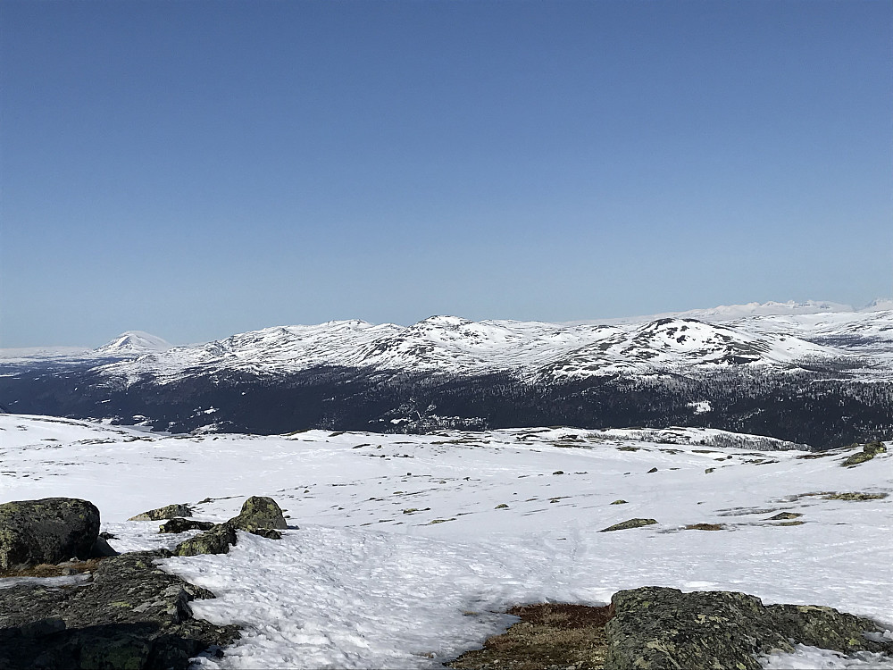 Heidalsmuen, Ruten og Gråhøene fra Ongsjøfjellet